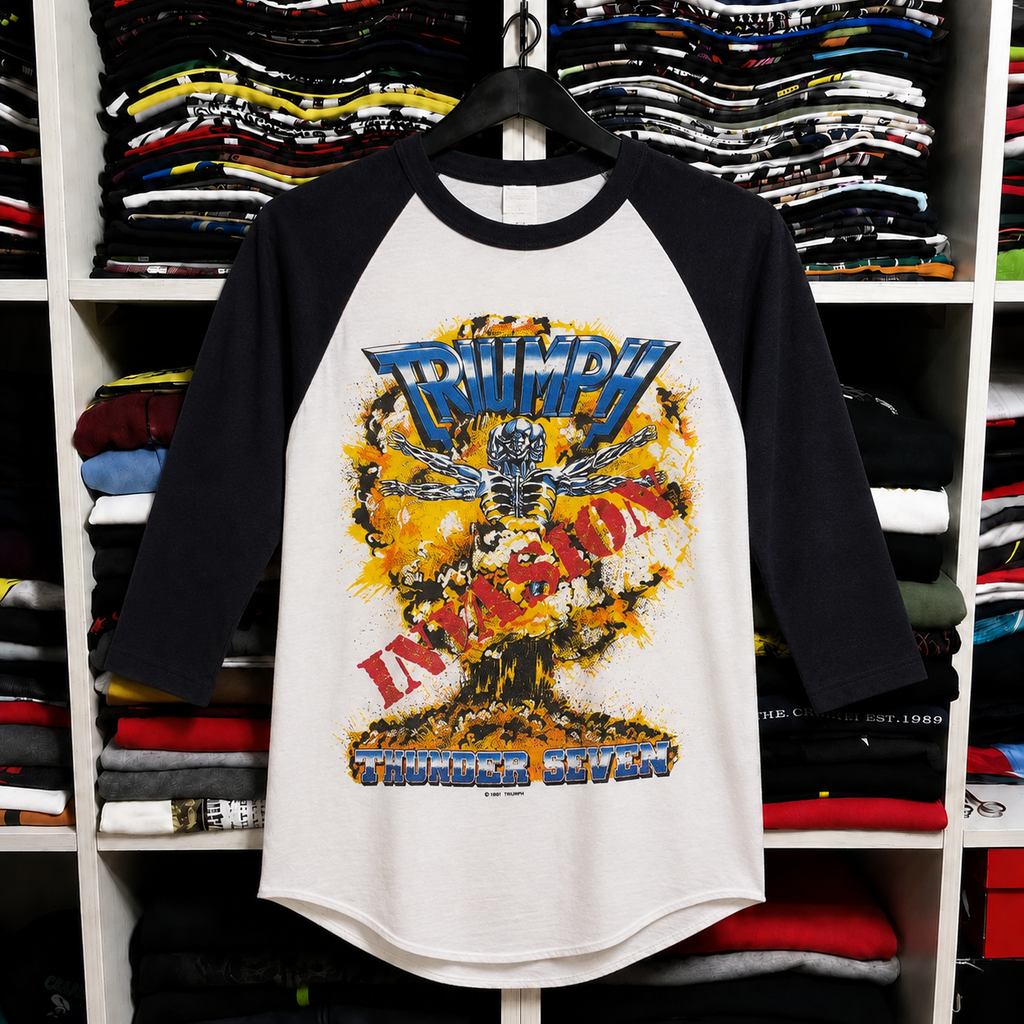 Triumph band raglan t-shirt