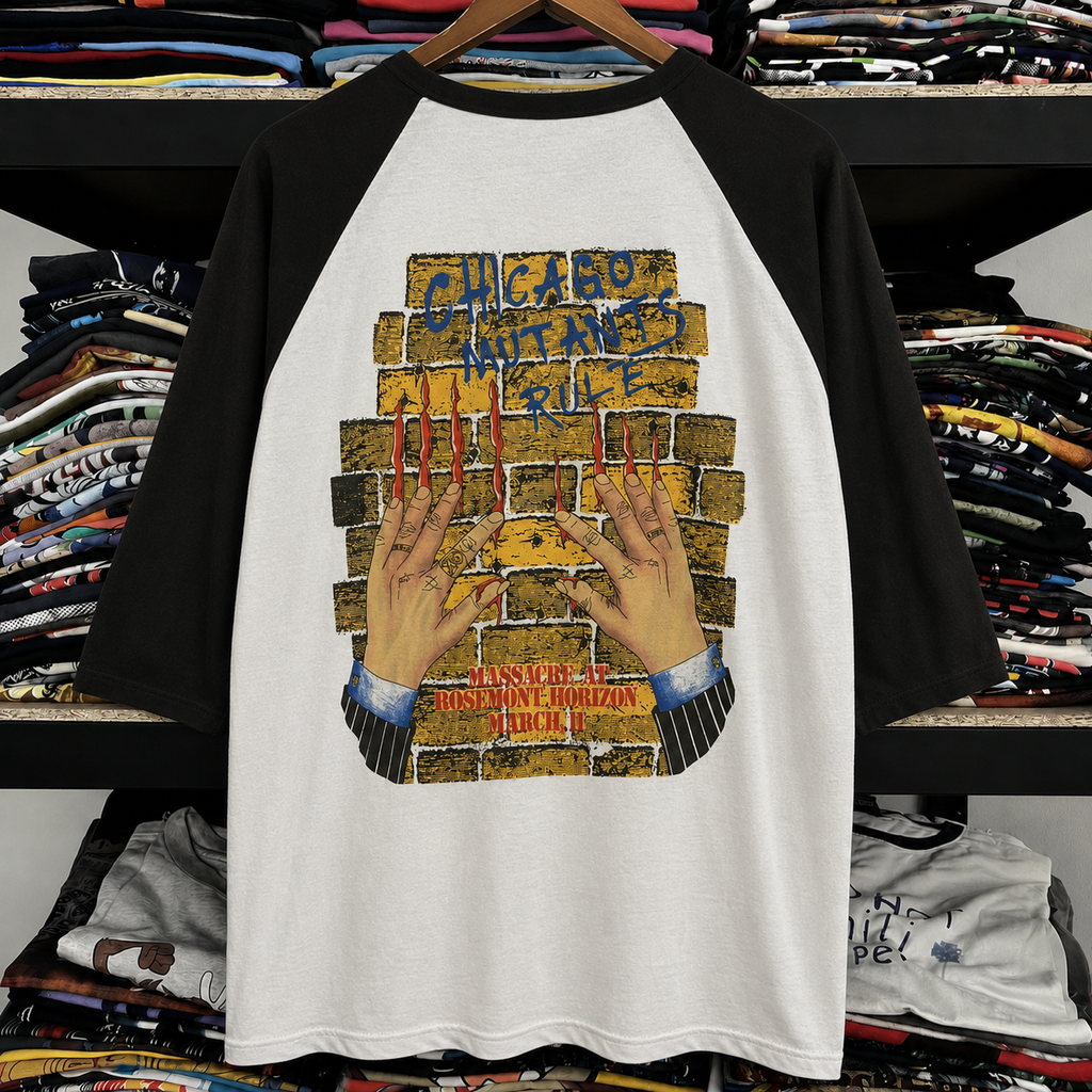 Vintage Iron Maiden Raglan T-Shirt