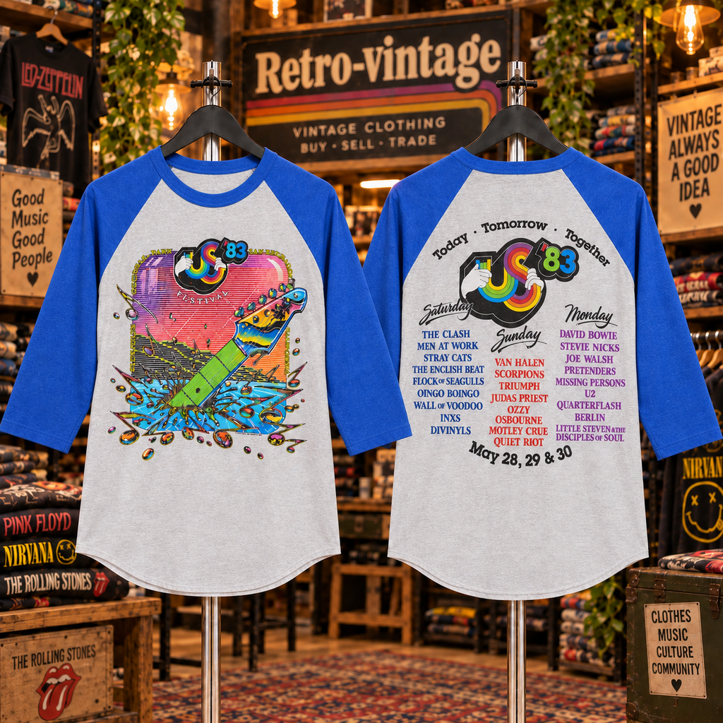 1983 Us Festival Concert Shirt