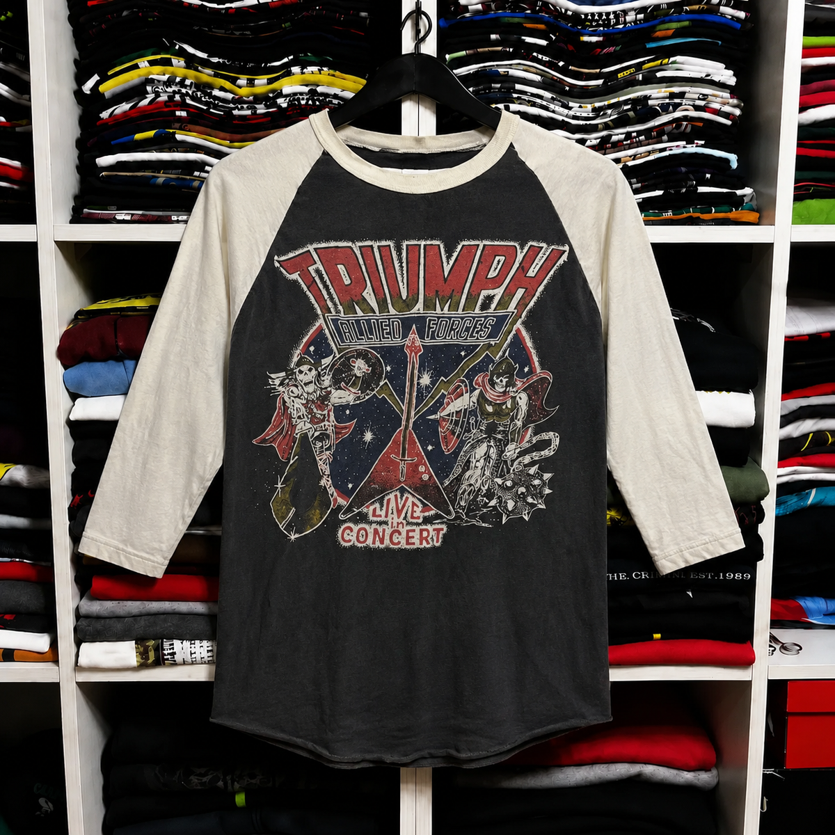 Triumph band raglan t-shirt