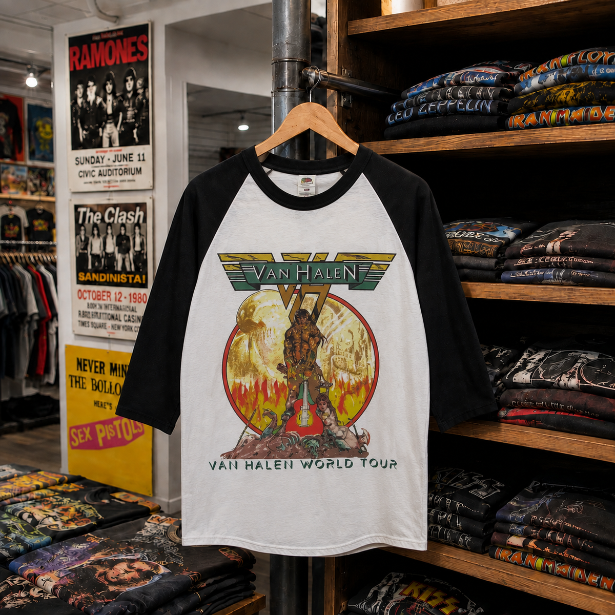 Vintage Van Halen Raglan T-Shirt