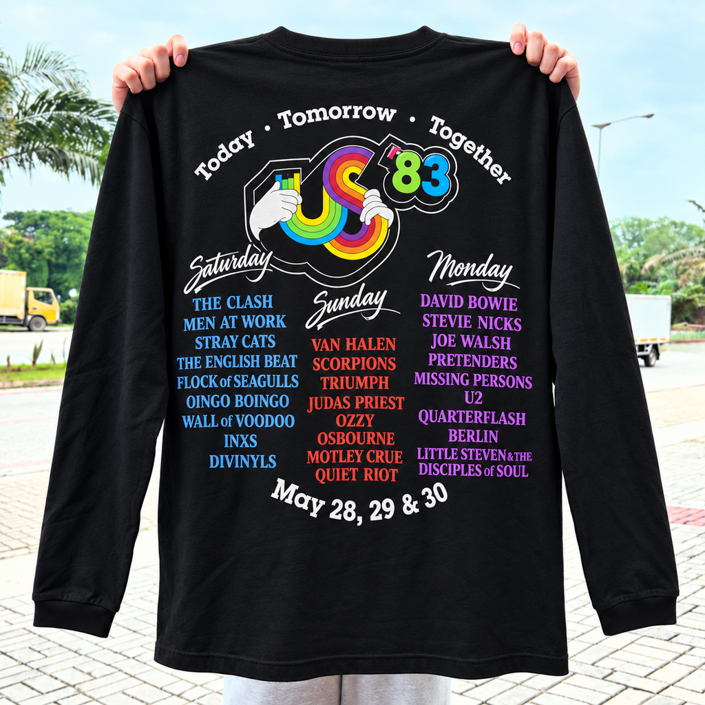 1983 Us Festival Concert Long Sleeve