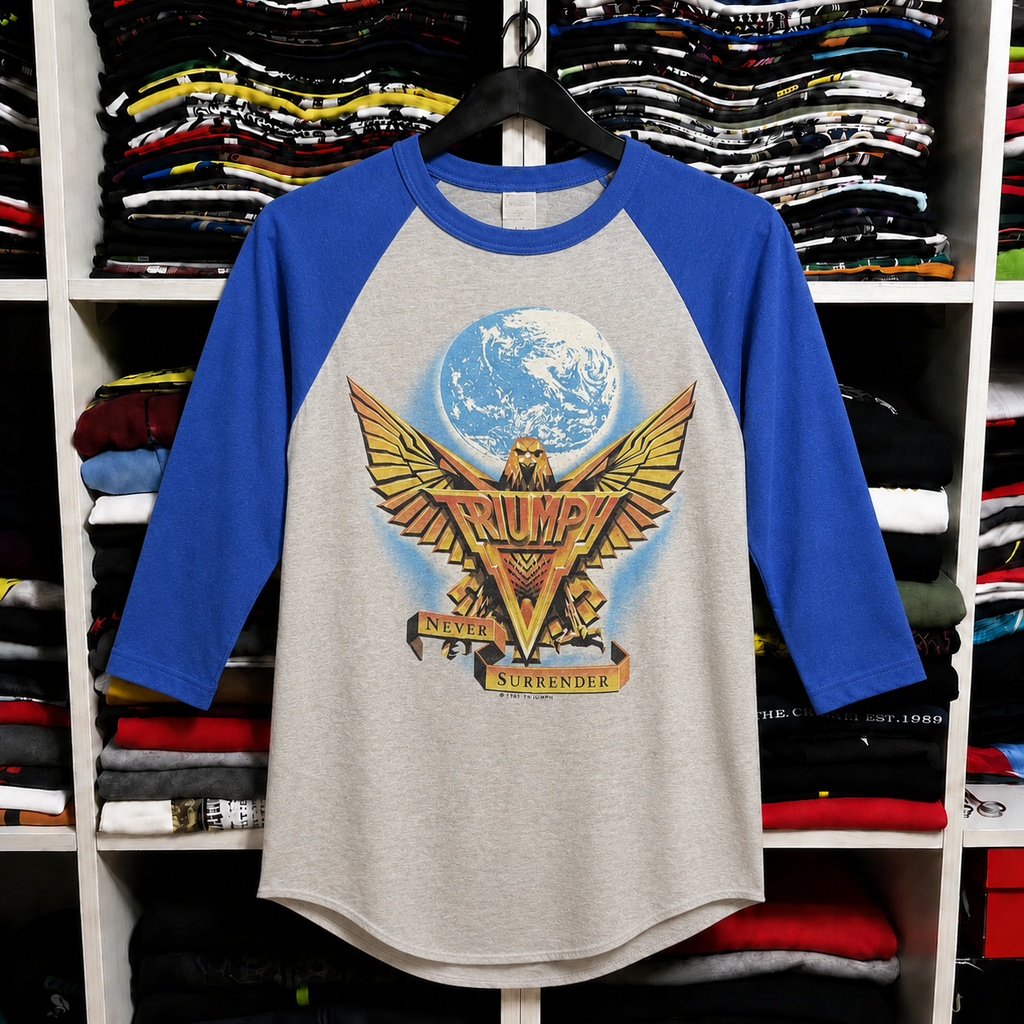 Triumph band raglan t-shirt