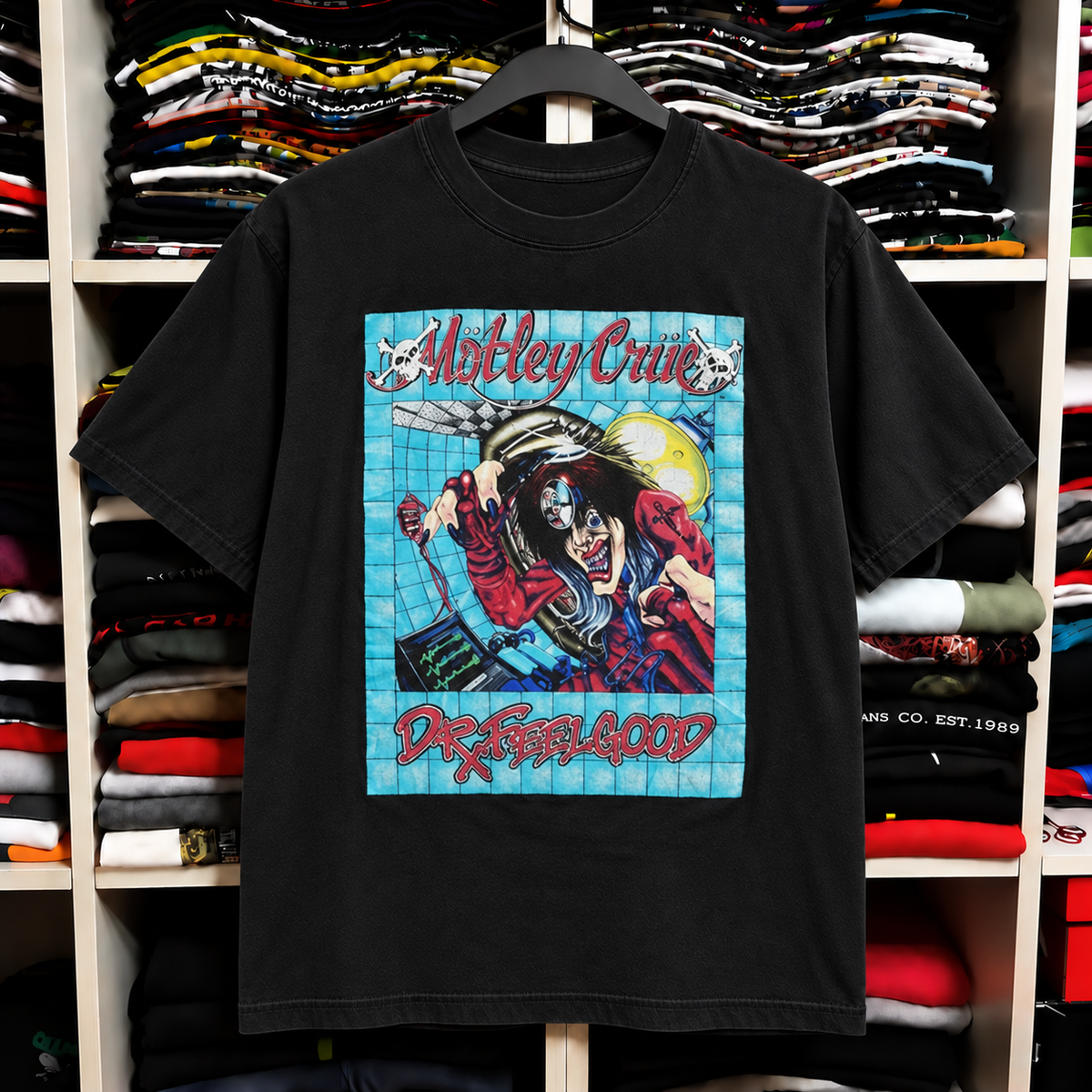 Vintage Mötley Crüe Band Concert T-Shirt