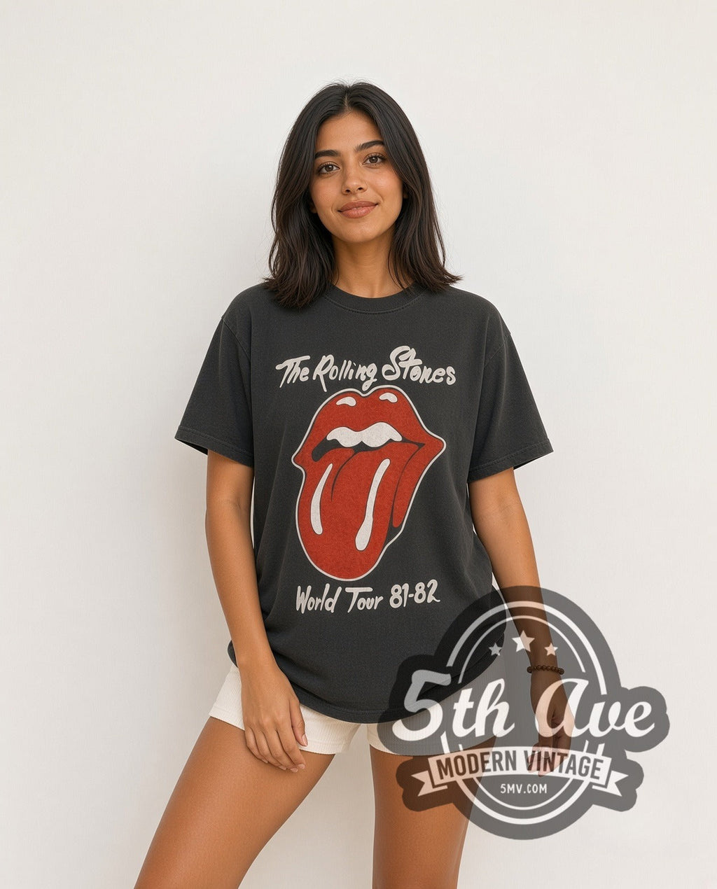 The Rolling Stones – World Tour 1981-1982 – Vintage Band T-Shirt