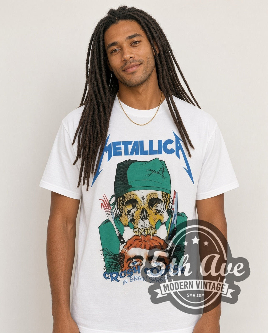 Metallica – Crash Course in Brain Surgery – Vintage Band T-Shirt