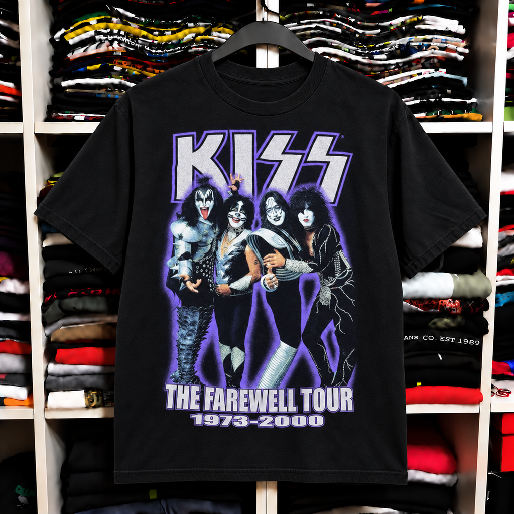 Vintage KISS Band Concert T-Shirt