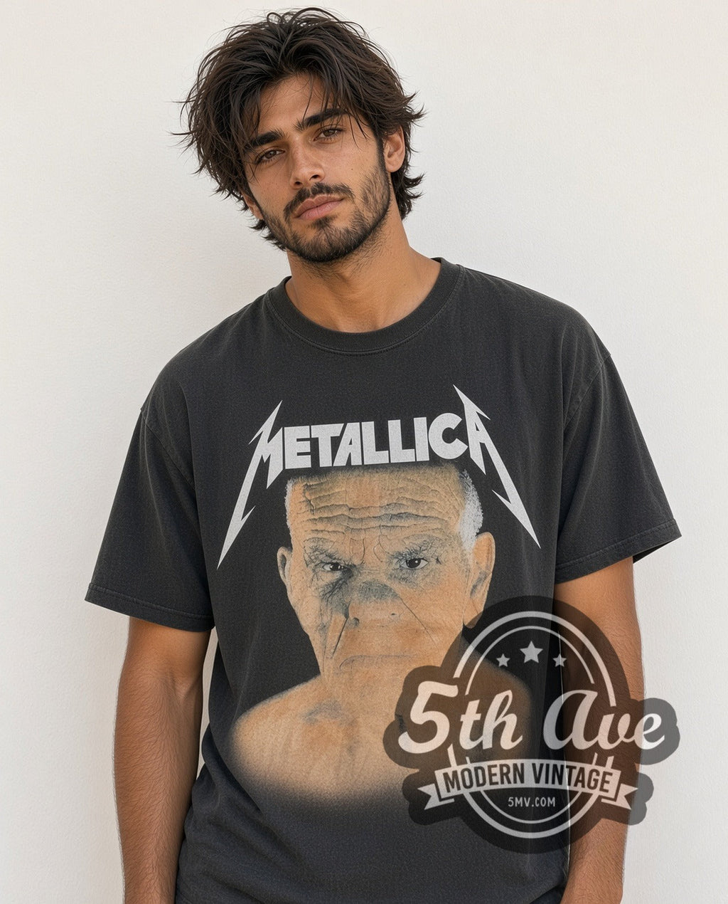 Distressed Metallica 'Enter Sandman' Tour – Vintage Band T-Shirt