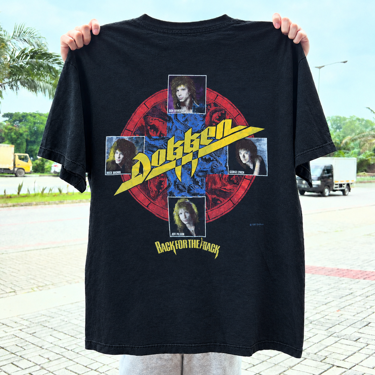 Style 02 Back for the Attack — Portrait Edition T-shirt front view