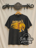 Metallica – Summer Shit '94 Flaming Skull – Vintage Band T-Shirt