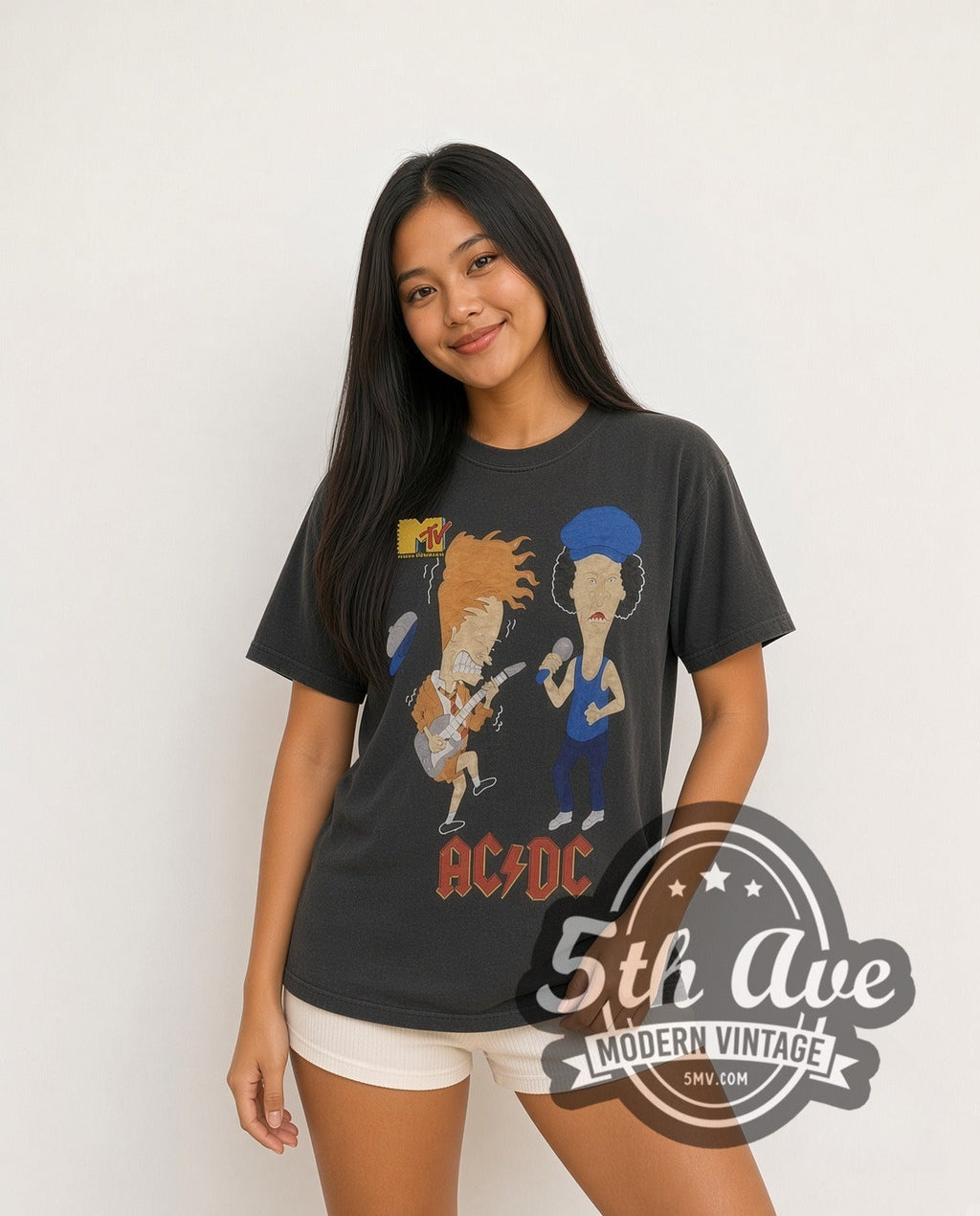 MTV AC/DC Beavis and Butthead Rock – Vintage Band T-Shirt
