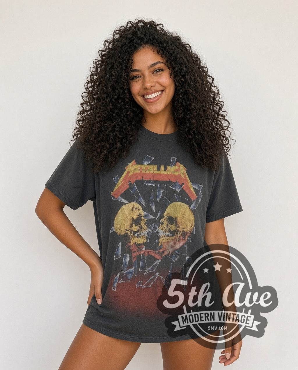 Metallica – Skulls '91-'92 – Vintage Band T-Shirt