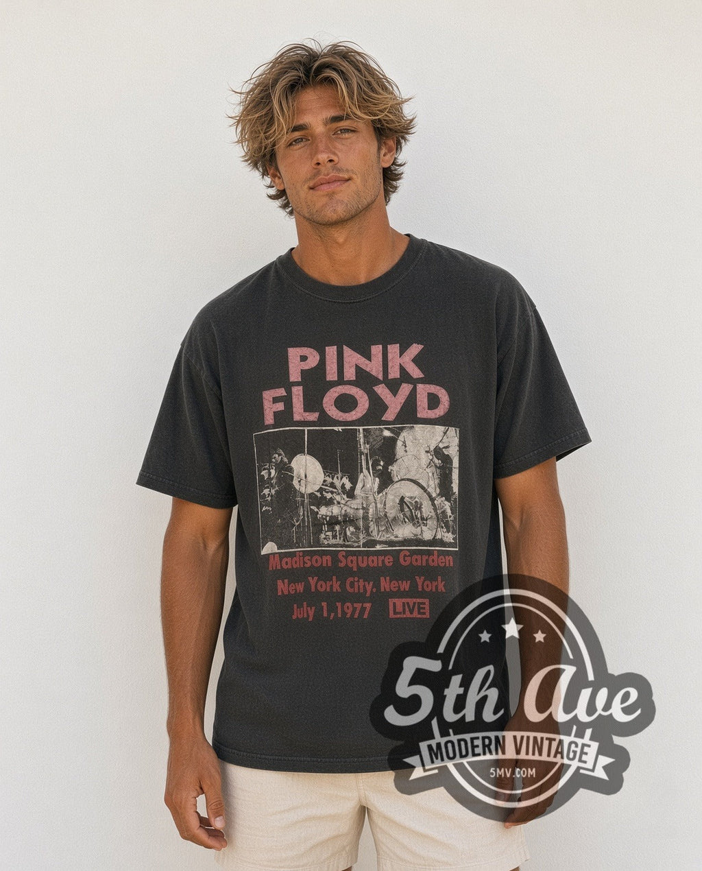 Pink Floyd – Madison Square Garden Live – Vintage Band T-Shirt
