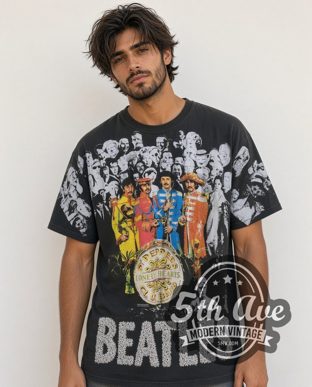 The Beatles – Hearts – Vintage Band T-Shirt