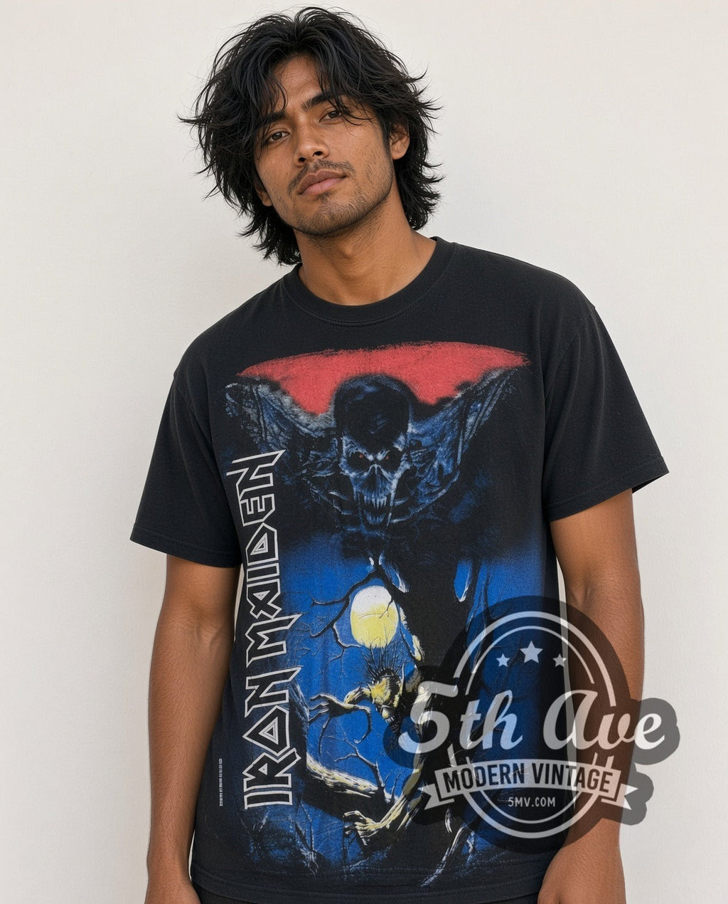 Iron Maiden – Fear of the Dark Eddie Tree Spirit All Over Print – Vintage Band T-Shirt