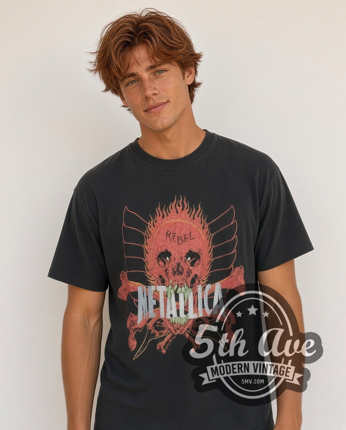 Metallica – Rebel Pushead Artwork – Vintage Band T-Shirt