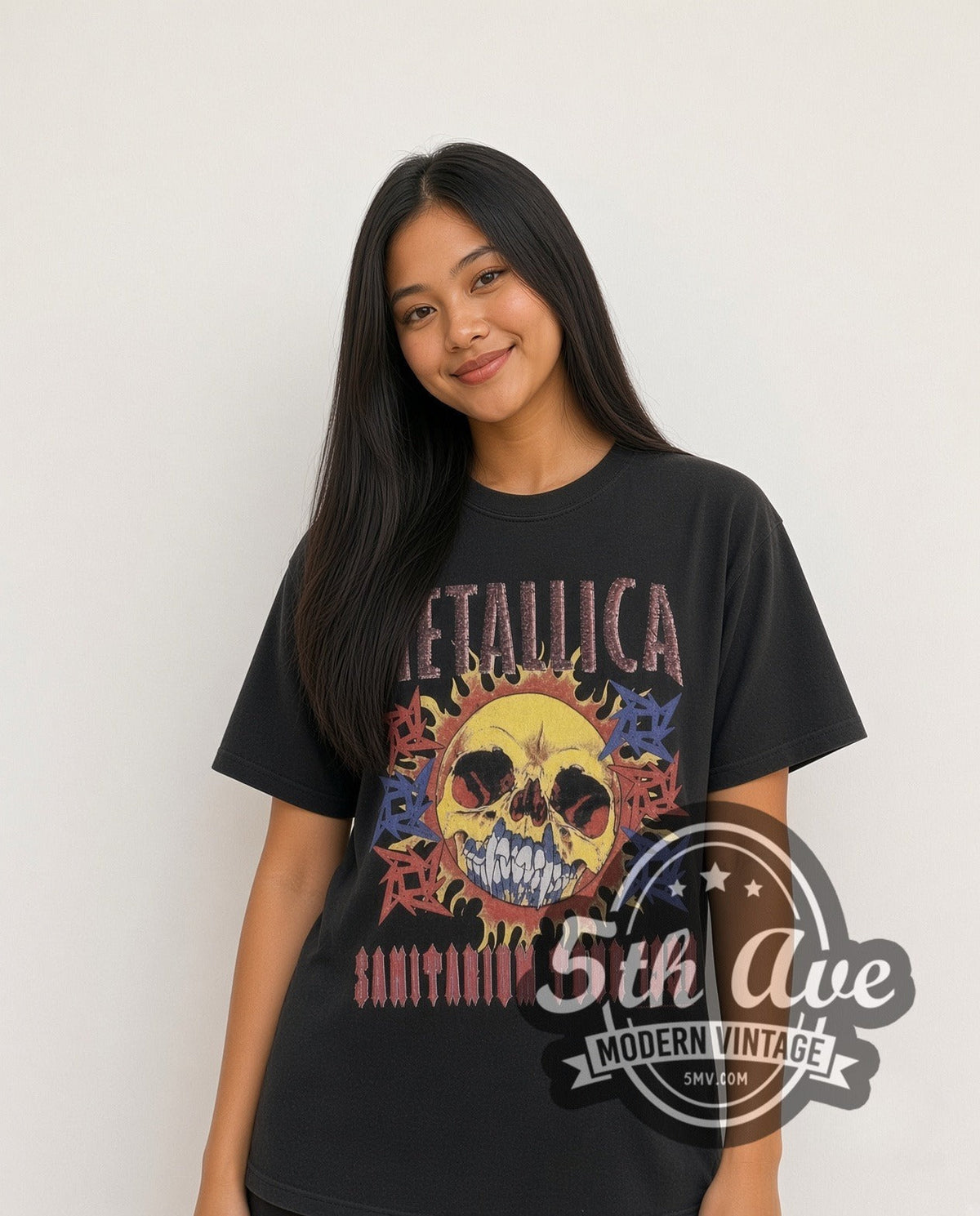 Metallica – Sanitarium Tour 1998 (Black) – Vintage Band T-Shirt