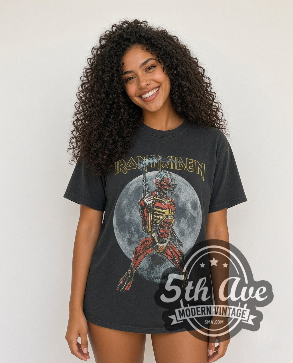 Iron Maiden – Somewhere on Tour 1987 – Vintage Band T-Shirt