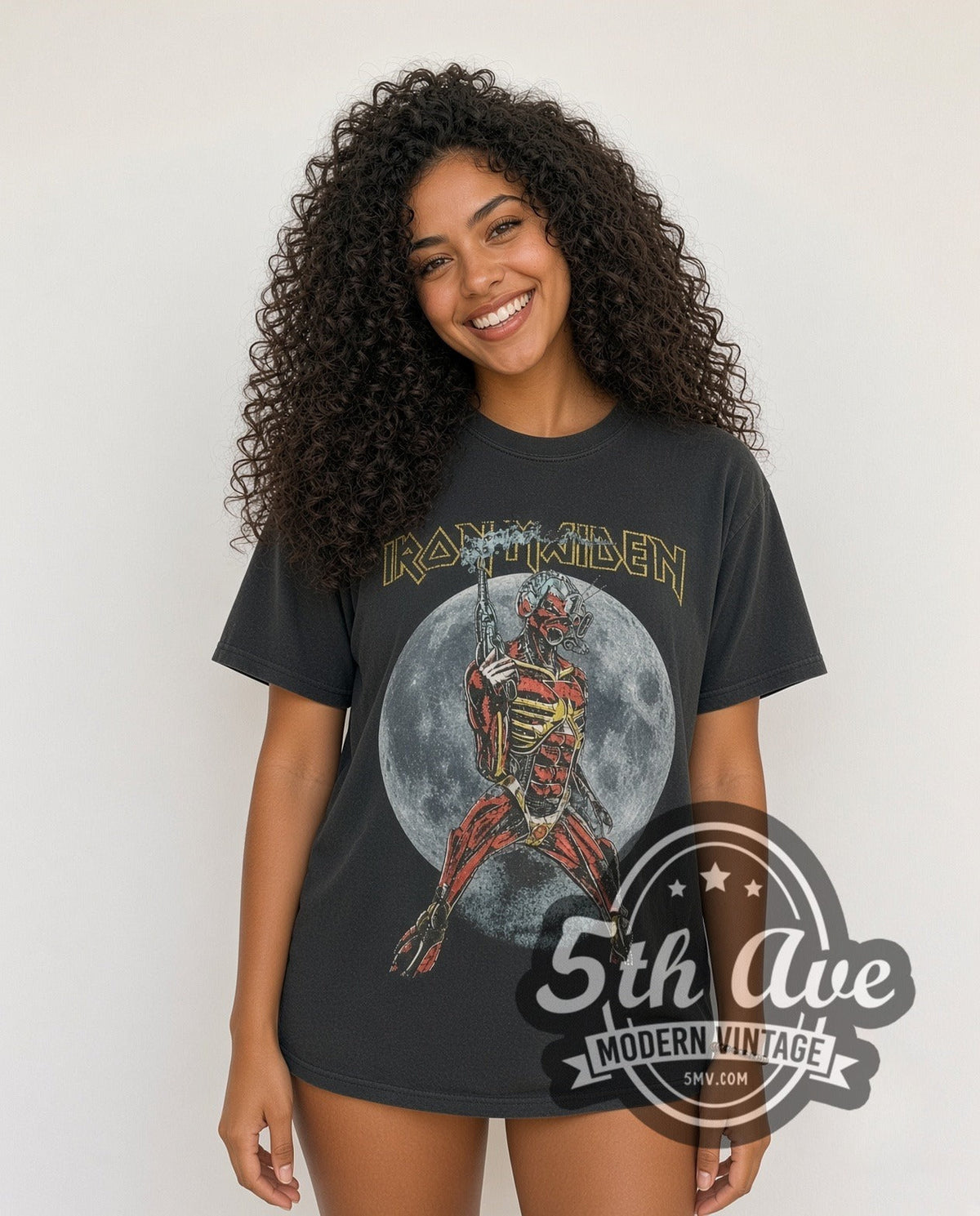 Iron Maiden – Somewhere on Tour 1987 – Vintage Band T-Shirt