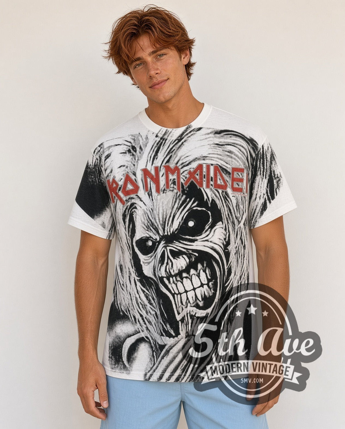 Iron Maiden – Killers – All Over Print – Vintage Band T-Shirt