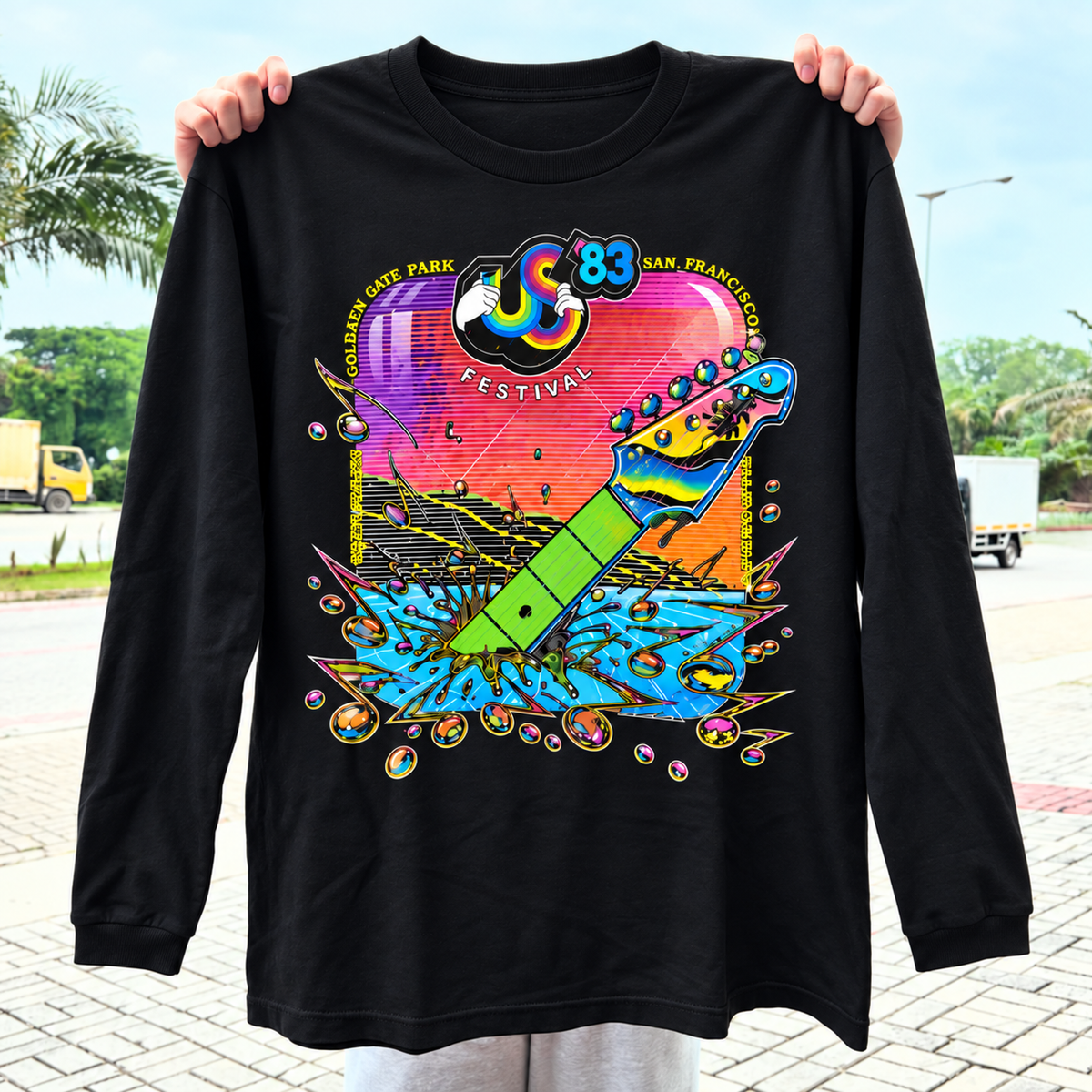 1983 Us Festival Concert Long Sleeve