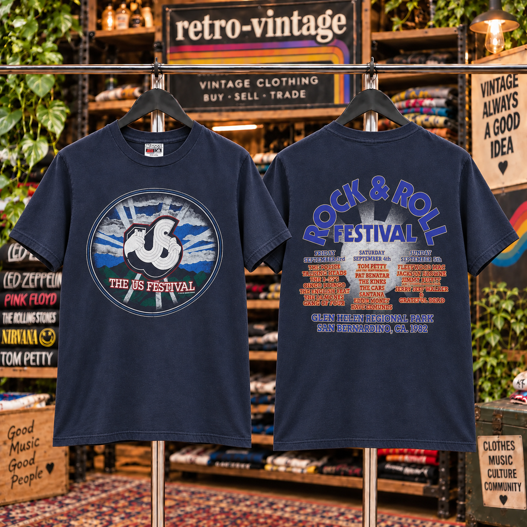 1982 Us Festival Concert T-Shirt