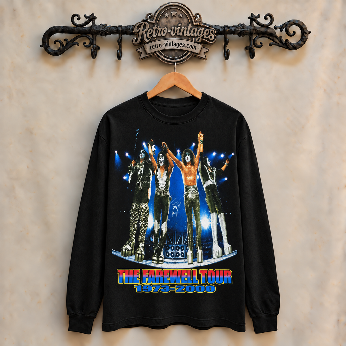 Vintage KISS Band Concert Sweatshirt