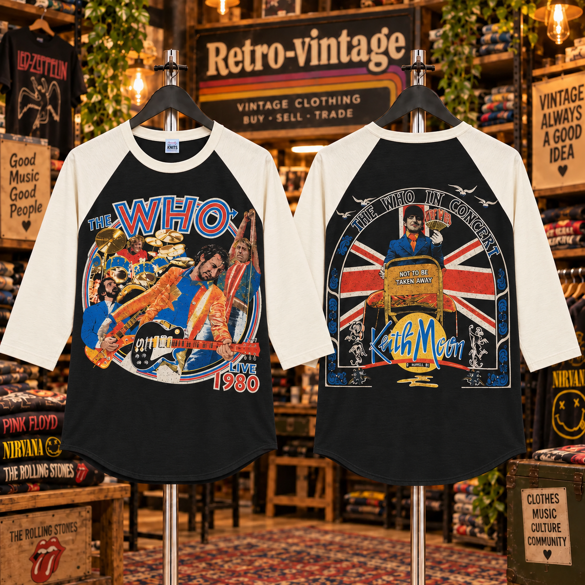 The Who Tour Jersey Shirt