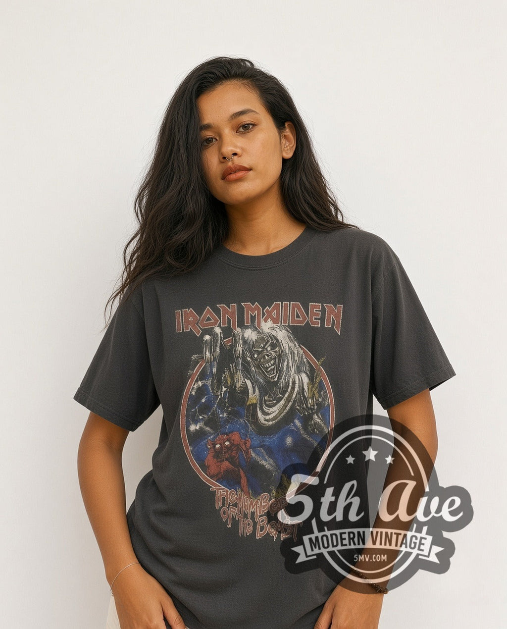 Iron Maiden – The Number of the Beast – Vintage Band T-Shirt
