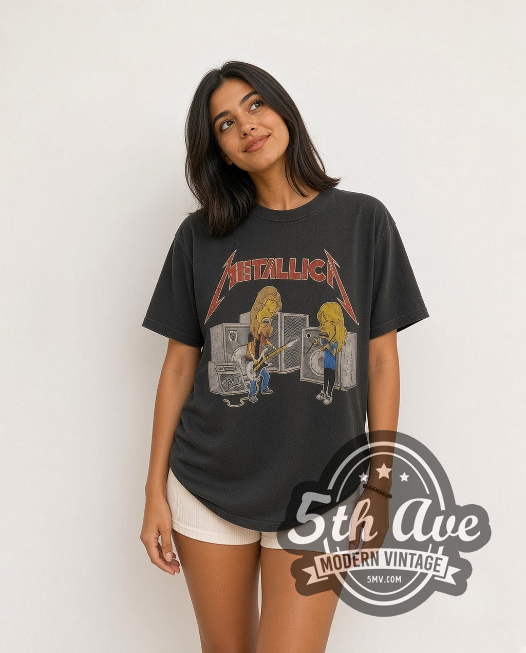 Metallica – Beavis and Butt-Head – Vintage Band T-Shirt