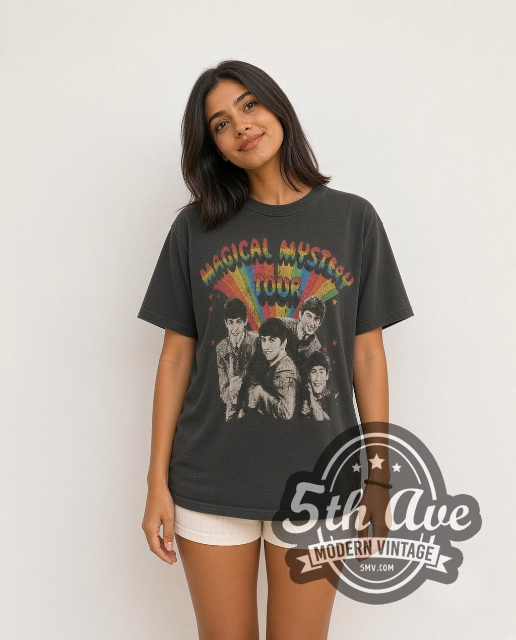 The Beatles – Magical Mystery Tour Rainbow – Vintage Band T-Shirt