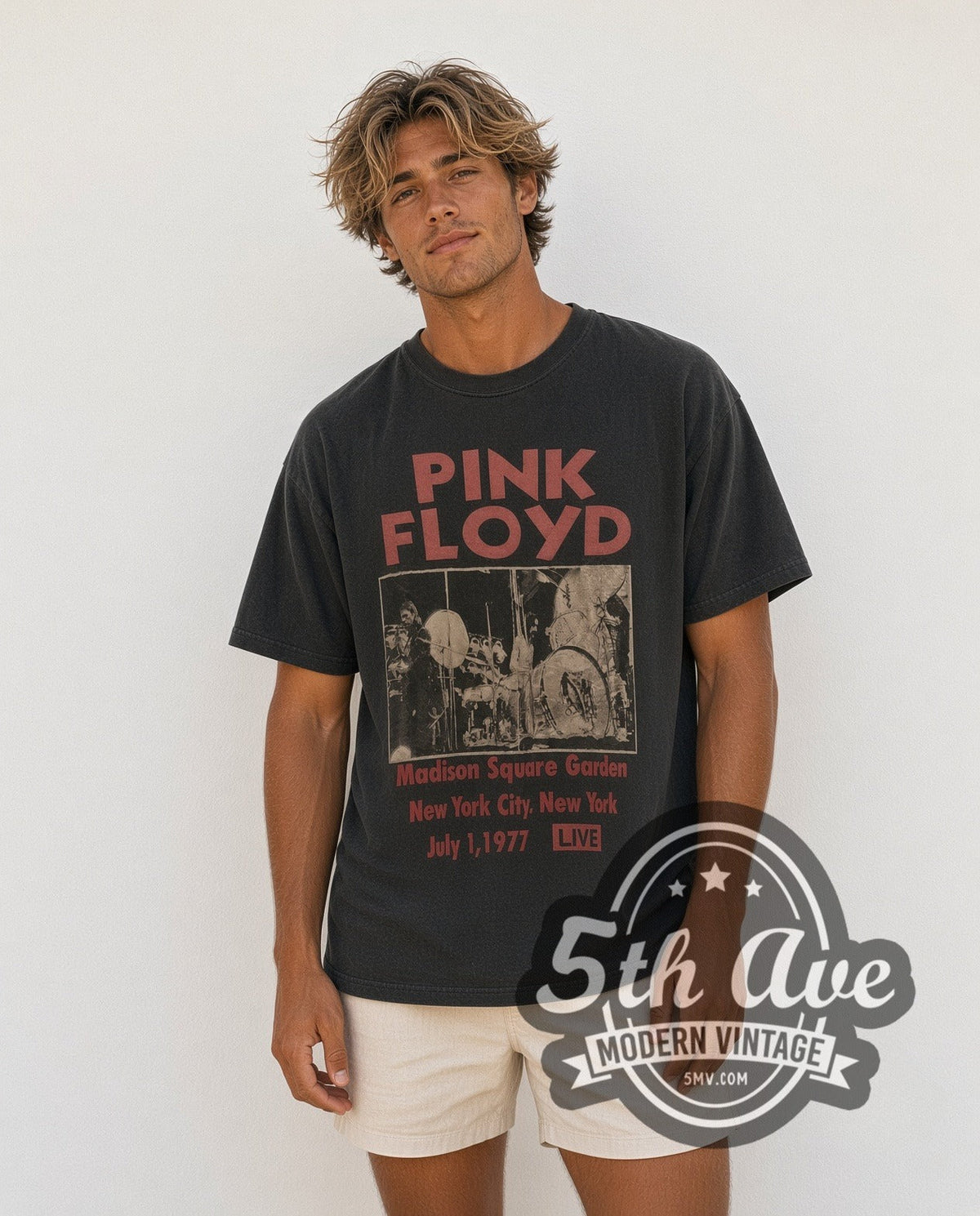 Pink Floyd – Live at Madison Square Garden 1977 – Vintage Band T-Shirt