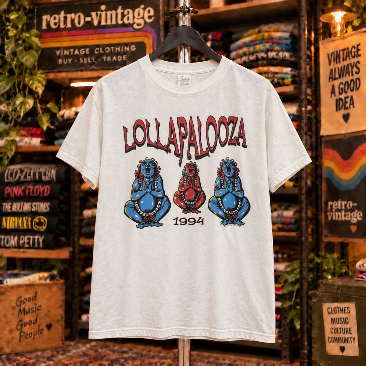 Vintage Lollapalooza Festival T-Shirt