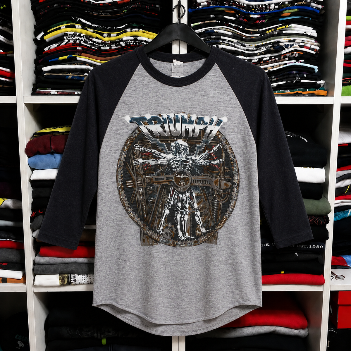 Triumph band raglan t-shirt