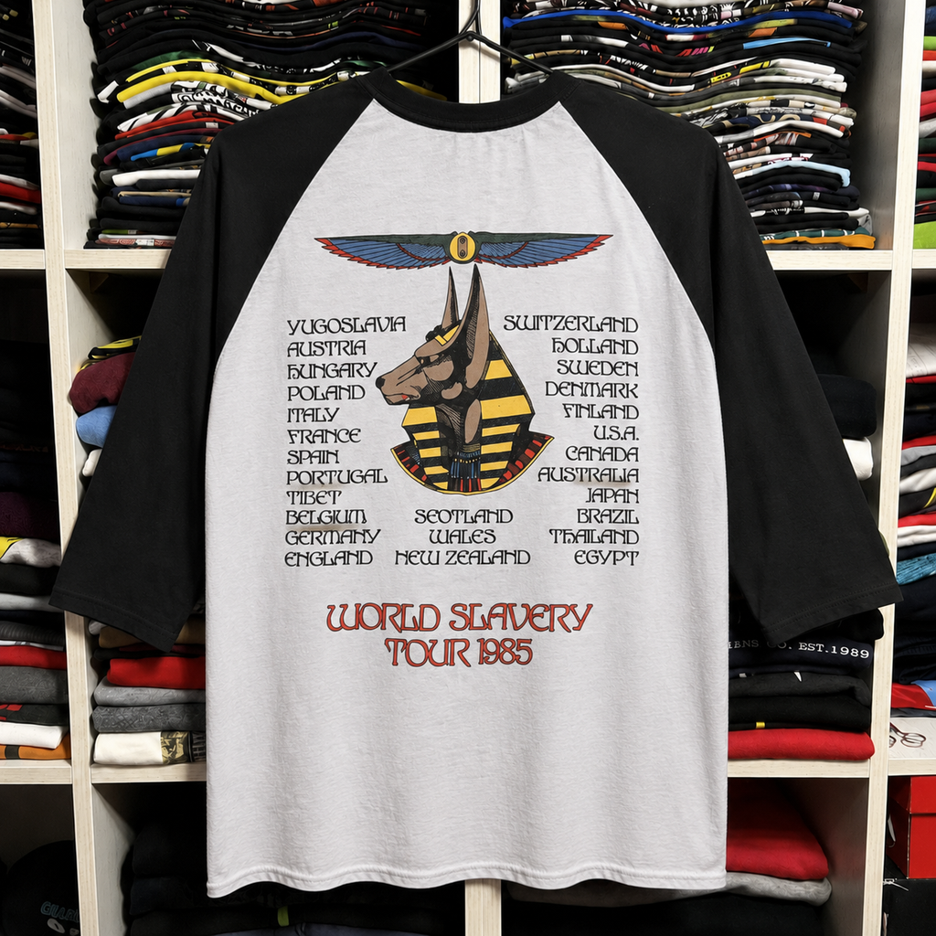 Vintage Iron Maiden Raglan T-Shirt