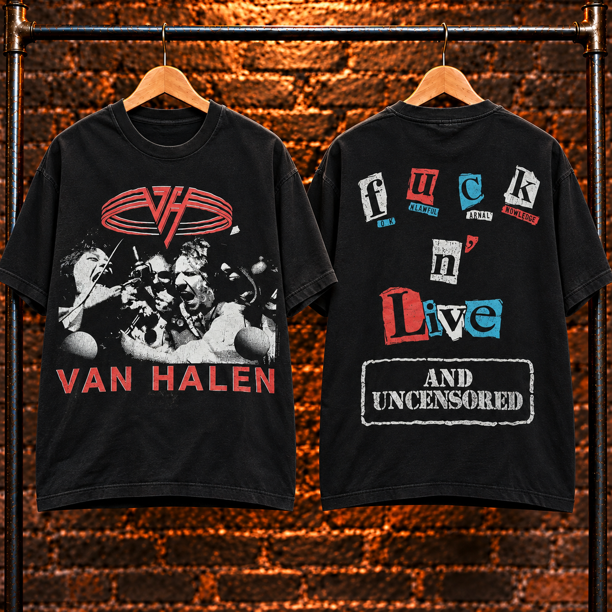 Vintage Van Halen Band Tour T-Shirt