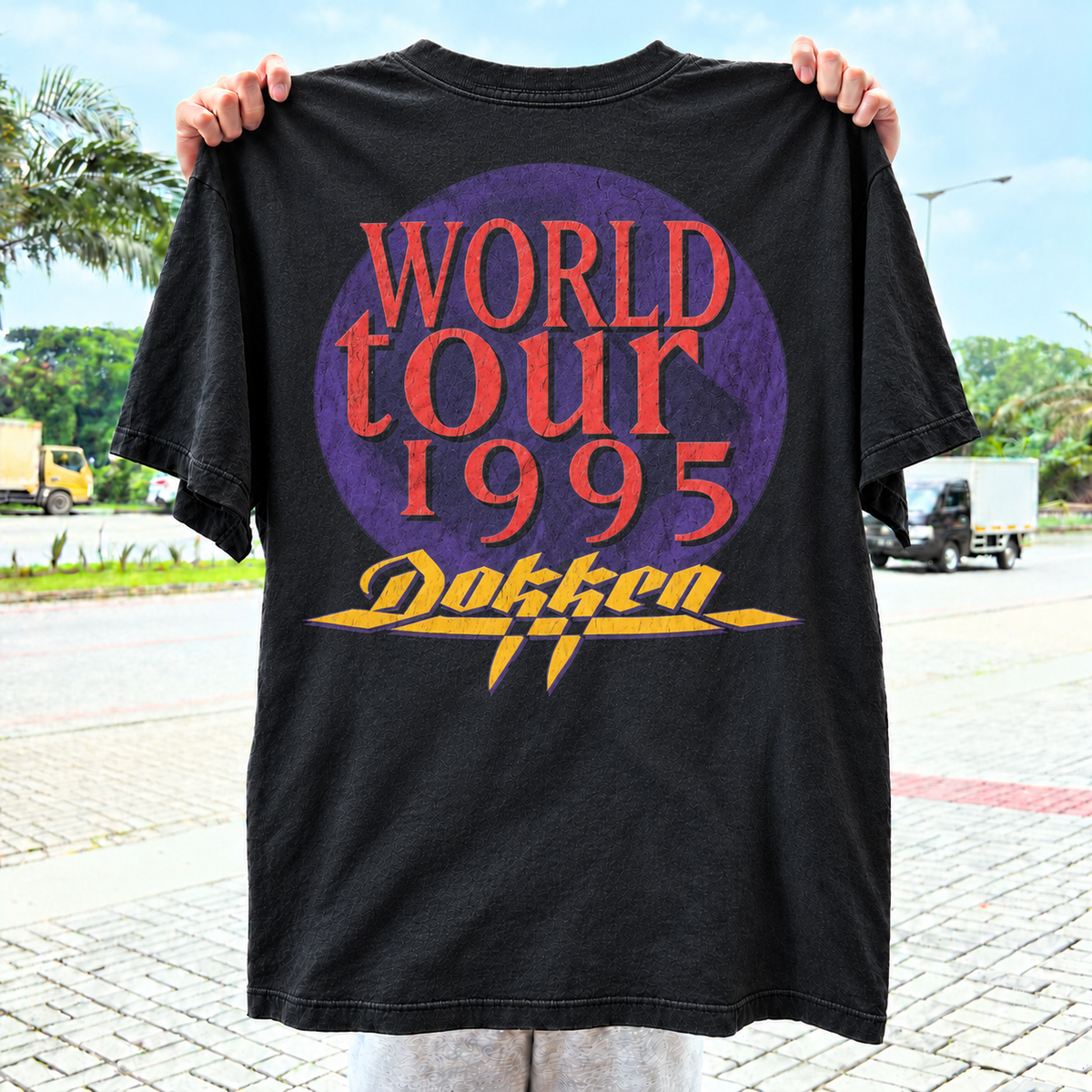 Style 06 World Tour 1995 T-shirt back view