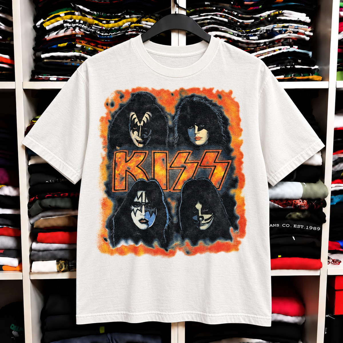 Vintage KISS Band Concert T-Shirt