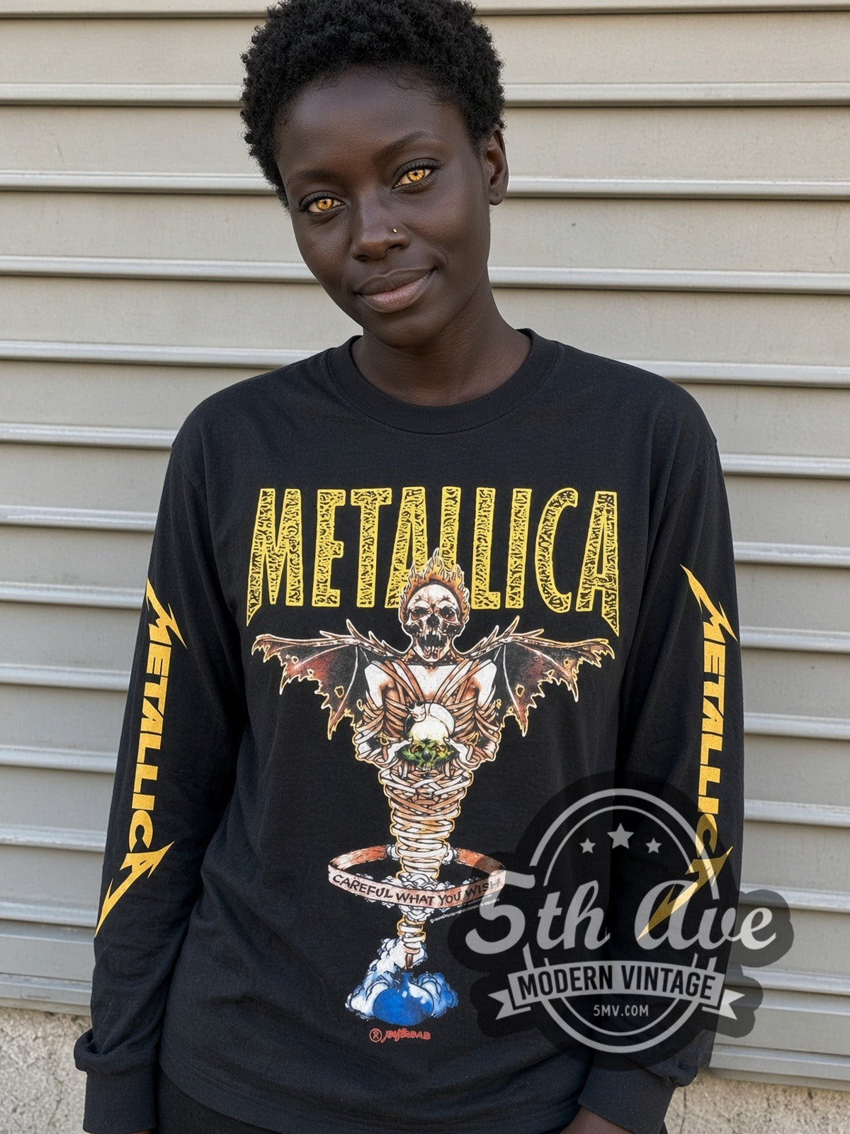 Metallica – Careful What You Wish – Vintage Band Long Sleeve T-Shirt