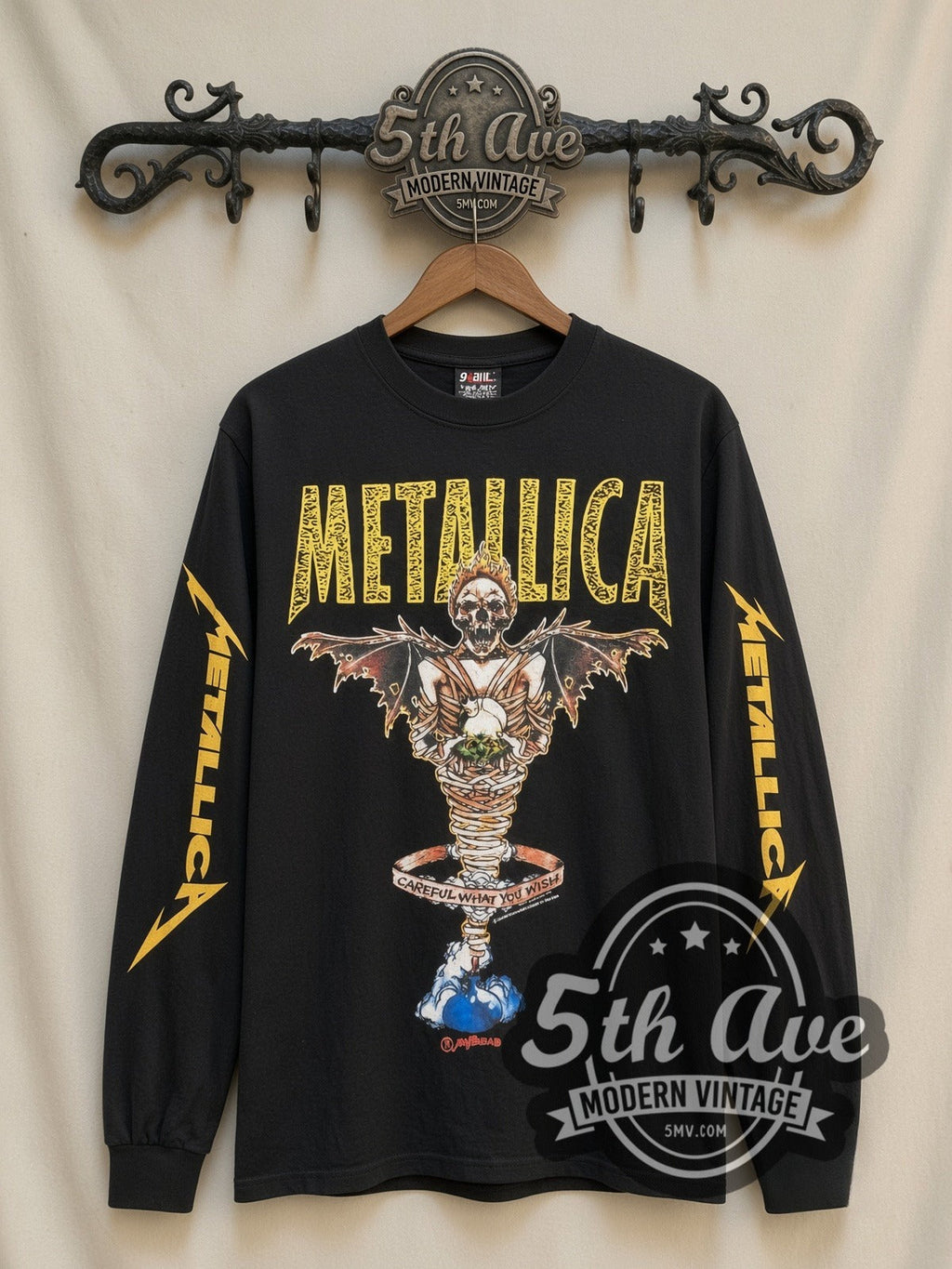 Metallica – Careful What You Wish – Vintage Band Long Sleeve T-Shirt