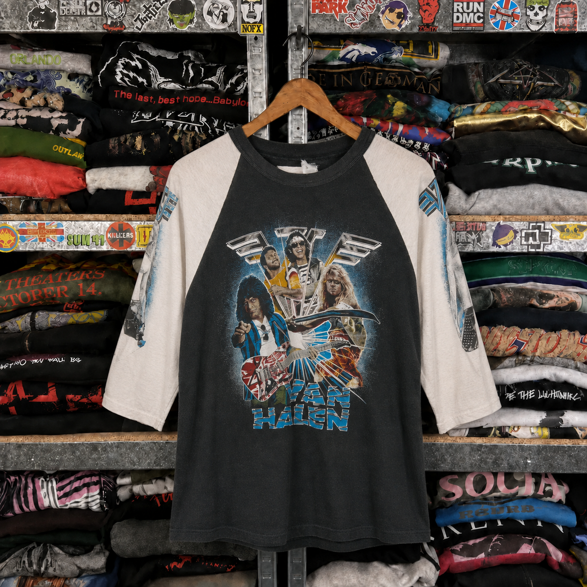 Vintage Van Halen Raglan T-Shirt