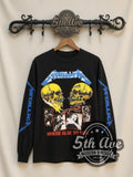 Metallica – Where Else to Roam – Vintage Band Long Sleeve T-Shirt