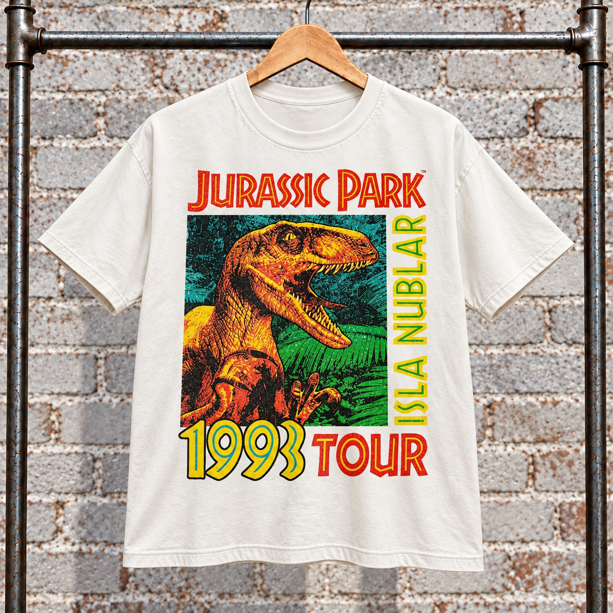 Vintage Jurassic Park Movie T-Shirt