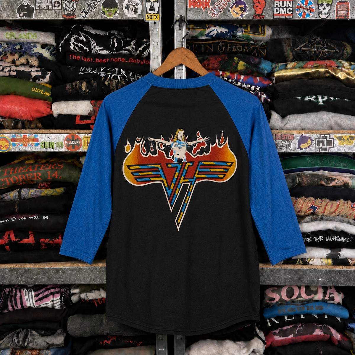 Vintage Van Halen Raglan T-Shirt