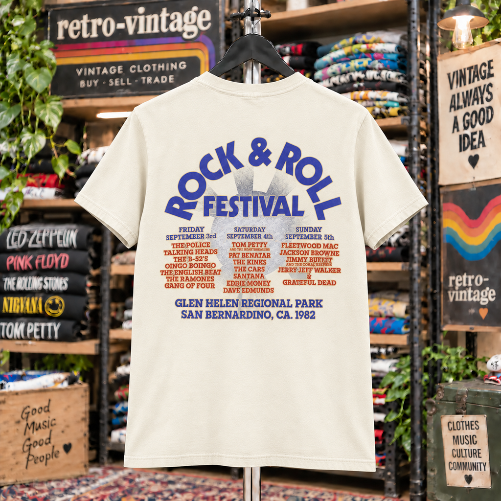 1982 Us Festival Concert T-Shirt