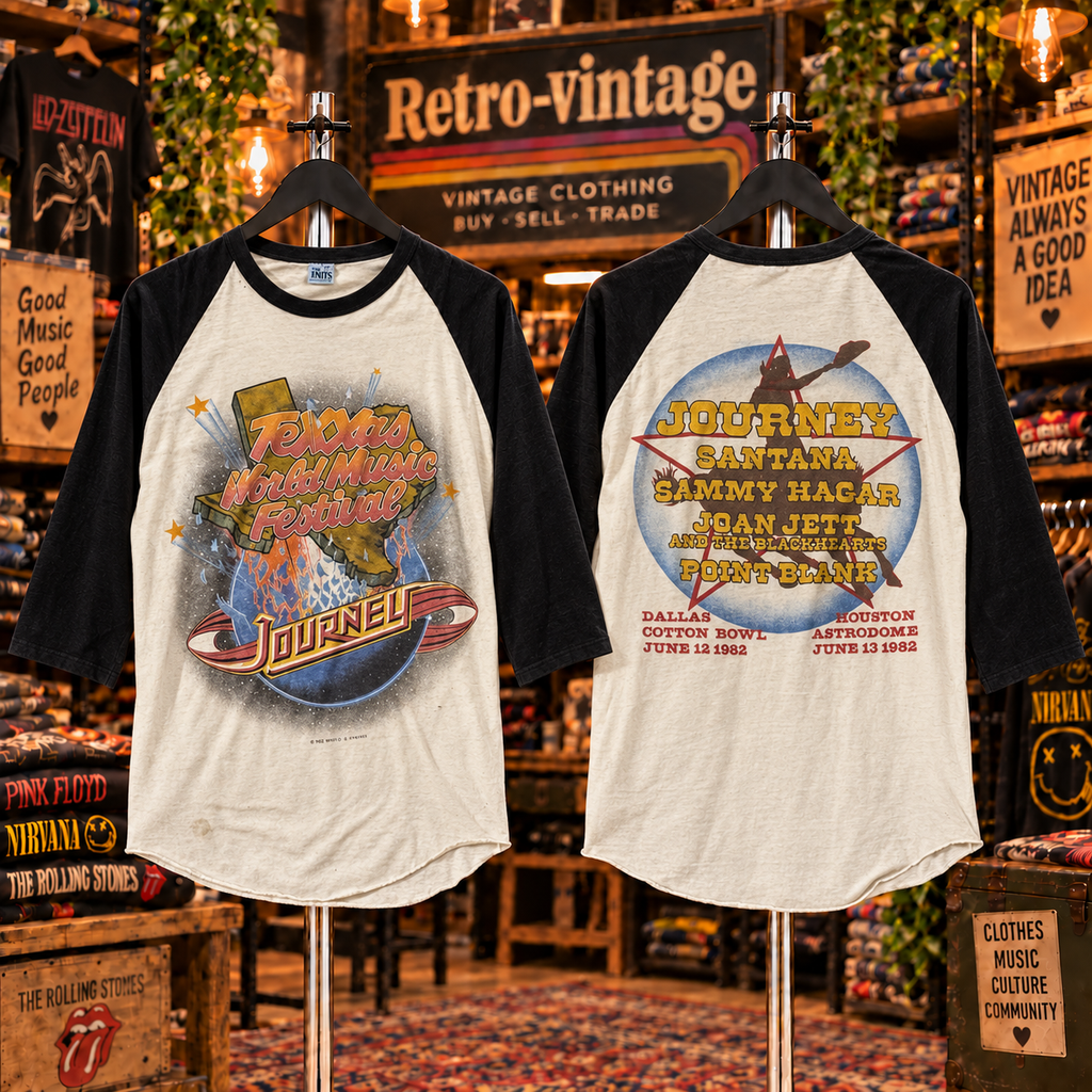 Texas World Music Festival Raglan T-Shirt