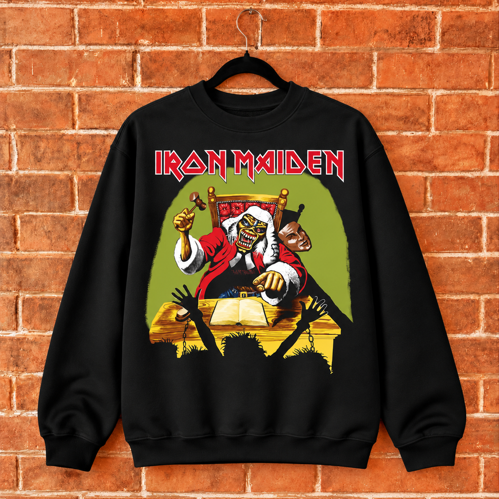 ♠ Iron Maiden Sweatshirt ✦ Iconic & Rare