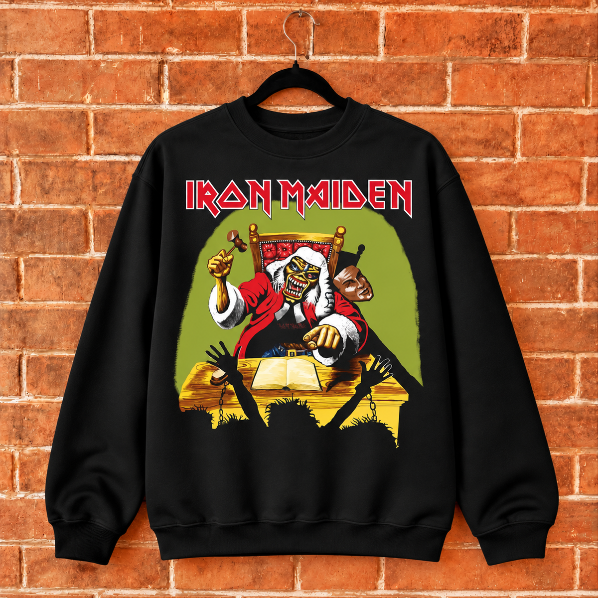 ♠ Iron Maiden Sweatshirt ✦ Iconic & Rare