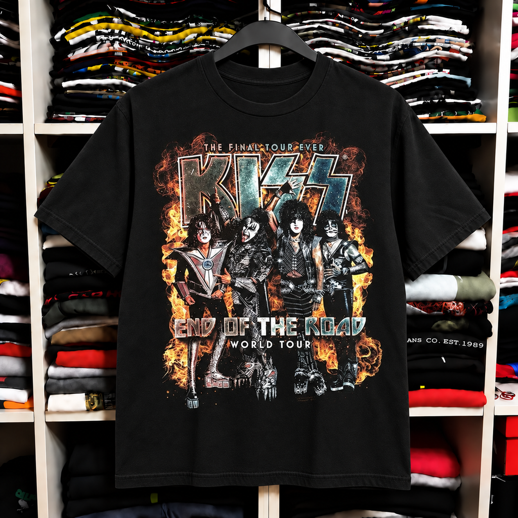 Vintage KISS Band Concert T-Shirt