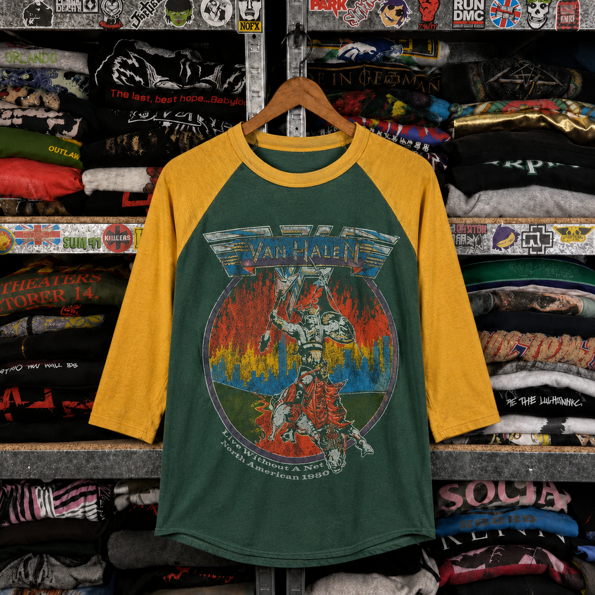 Vintage Van Halen Raglan T-Shirt